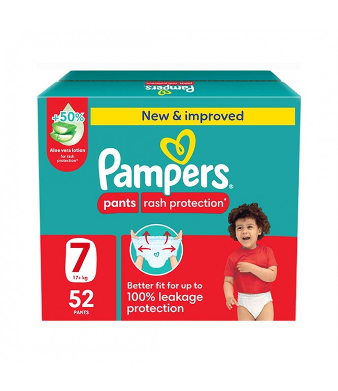 Pampers Pants Size 7 Box 52 Pcs