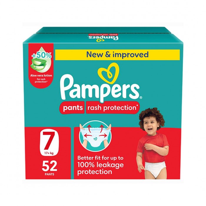 Pampers Pants Size 7 Box 52 Pcs