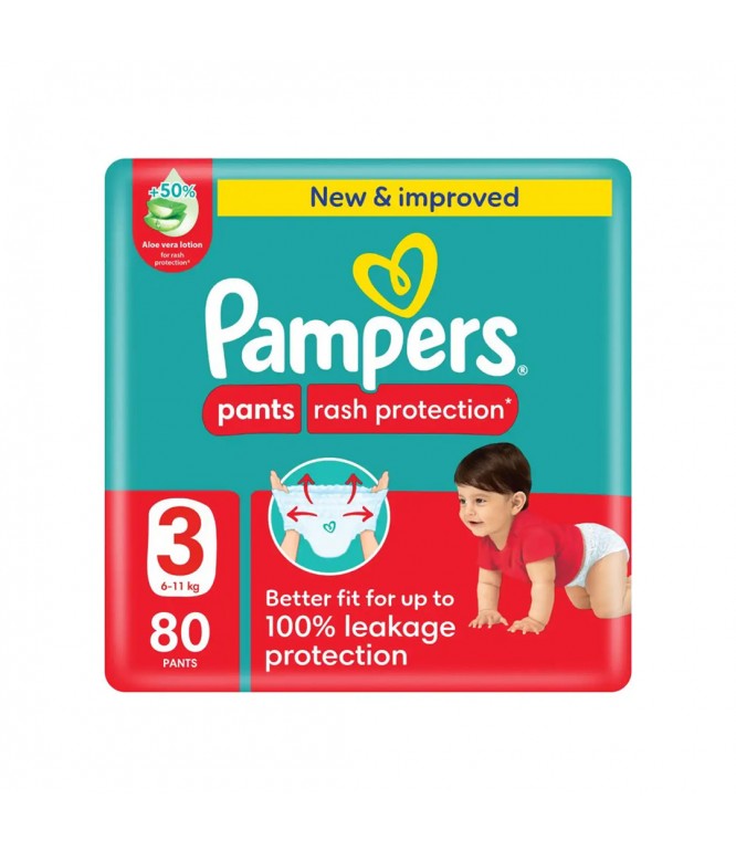 Pampers Pants Size 3 Mega Pack 80 Pcs