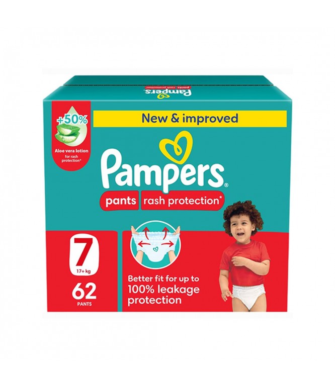 Pampers Pants Size 7 Box 62 Pcs