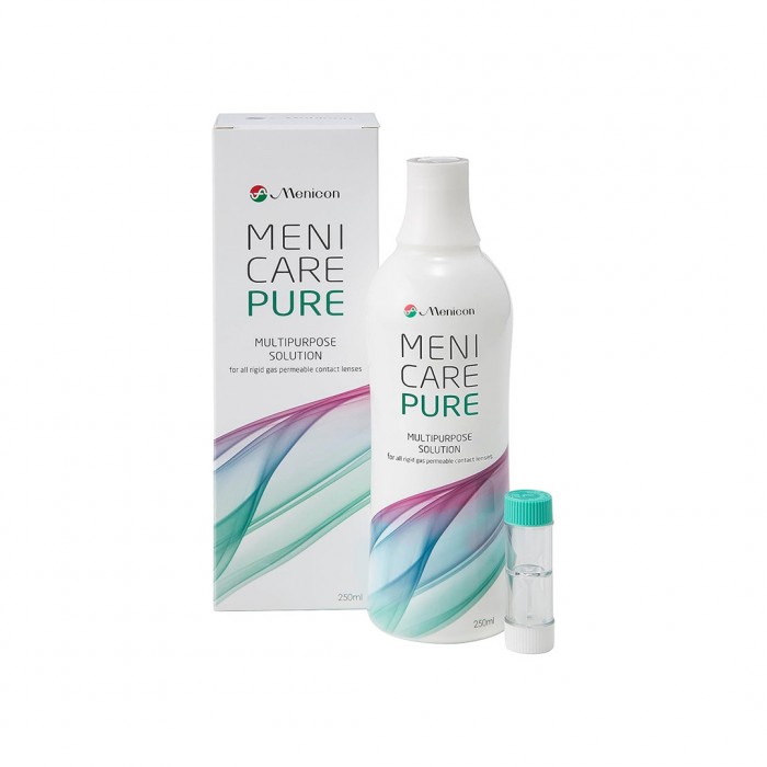 Menicare Pure Contact Lens Solution 250 ml