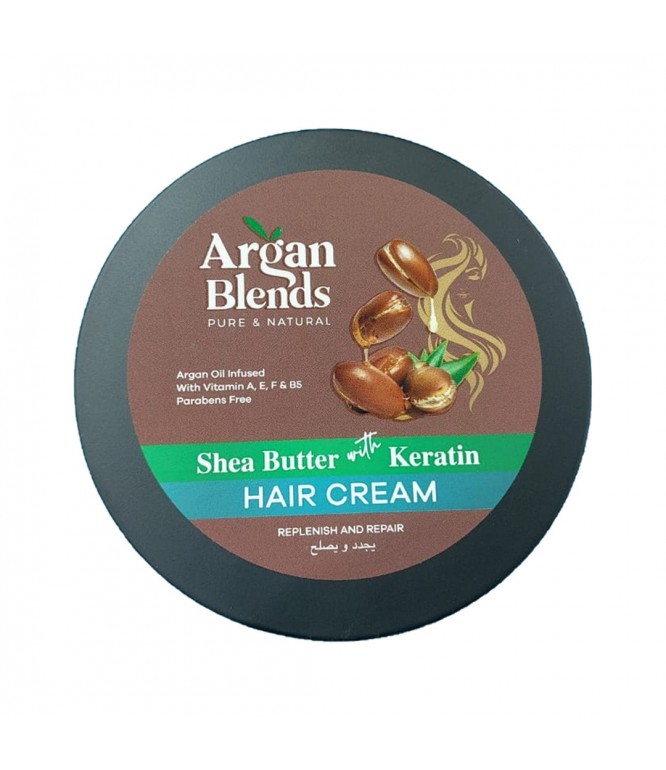Argan Blends Hair cream shea butter with keratin 200ML
