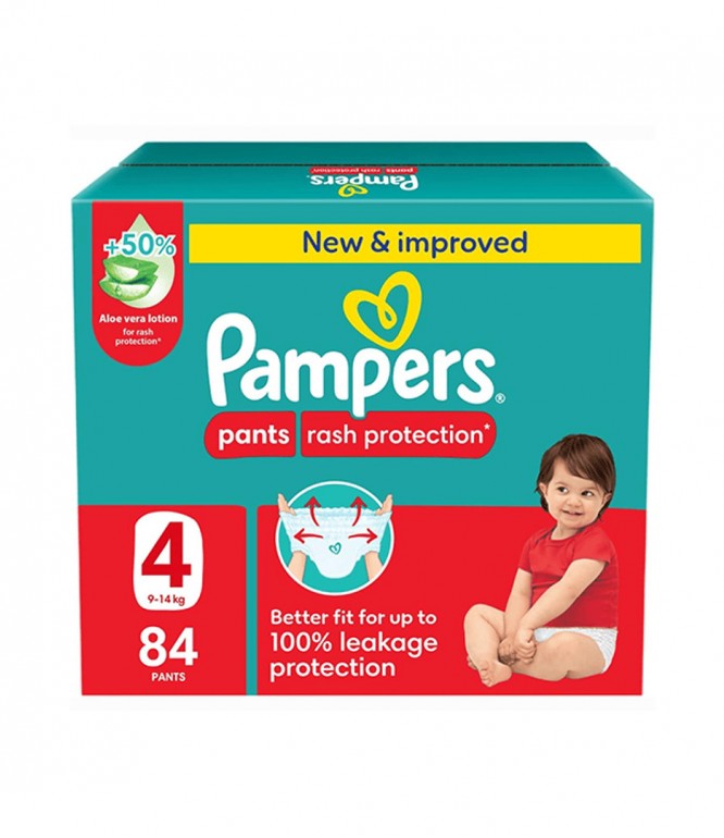 Pampers Pants Size 4 Box 84 Pcs