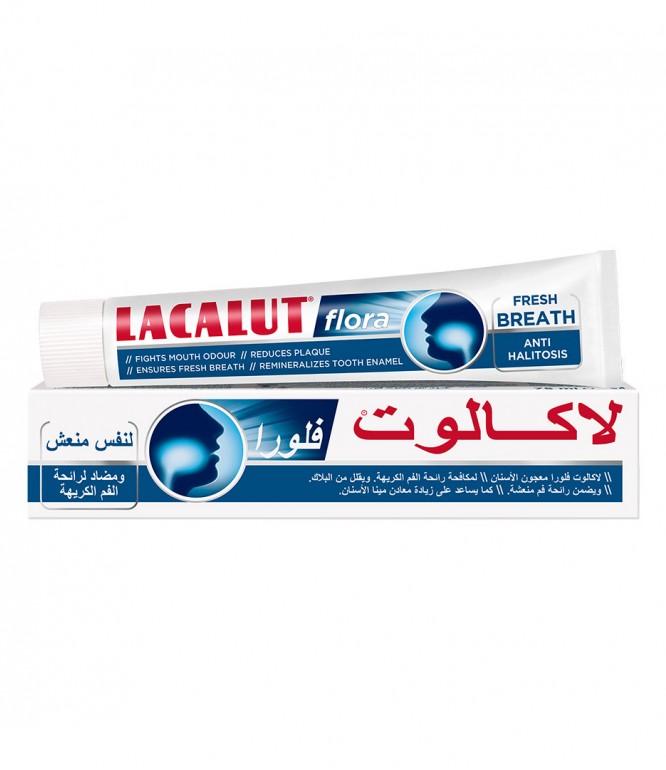 لاكالوت فلورا معجون أسنان للنفس المنعش 75 مل