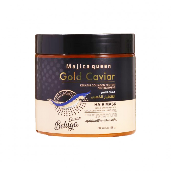 MAJICA QUEEN GOLD CAVIAR HAIR MASK 800 ML