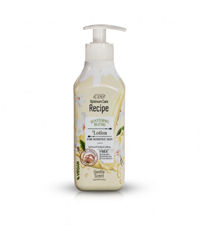 Eva Soothing Lotion Vanilla Sensitive Skin 370ml