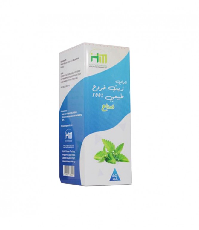زيت خروع شراب بالنعناع 60 مل