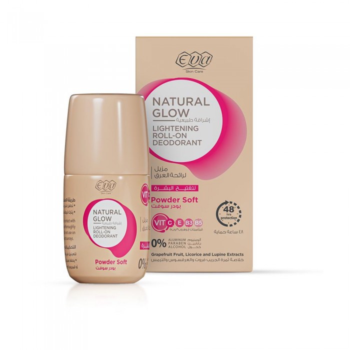 Eva Roll-On Deodorant Powder Soft Brightening 60g