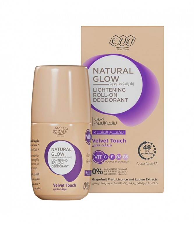 Eva Roll-On Deodorant Velvet Touch Brightening 60g