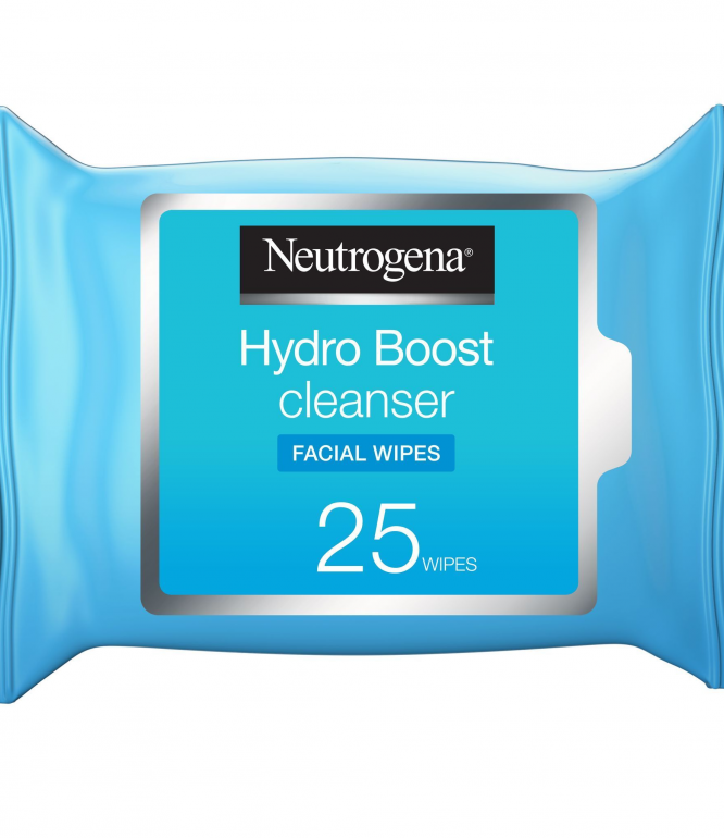 Neutrogena Hydro Boost Cleansing Facial Wipes Pack of 25Pieces