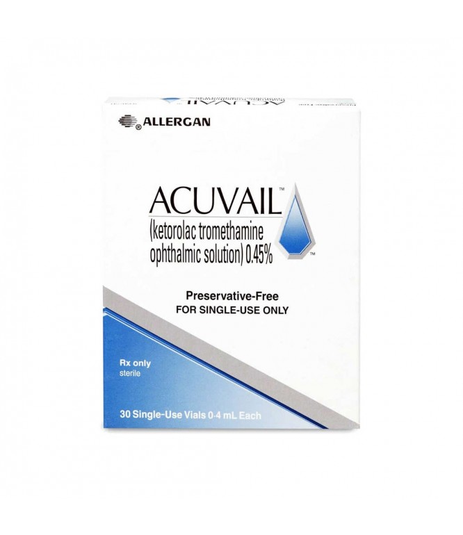 Acuvail 0.45% Eye Drop 30 pcs 0.4 ML