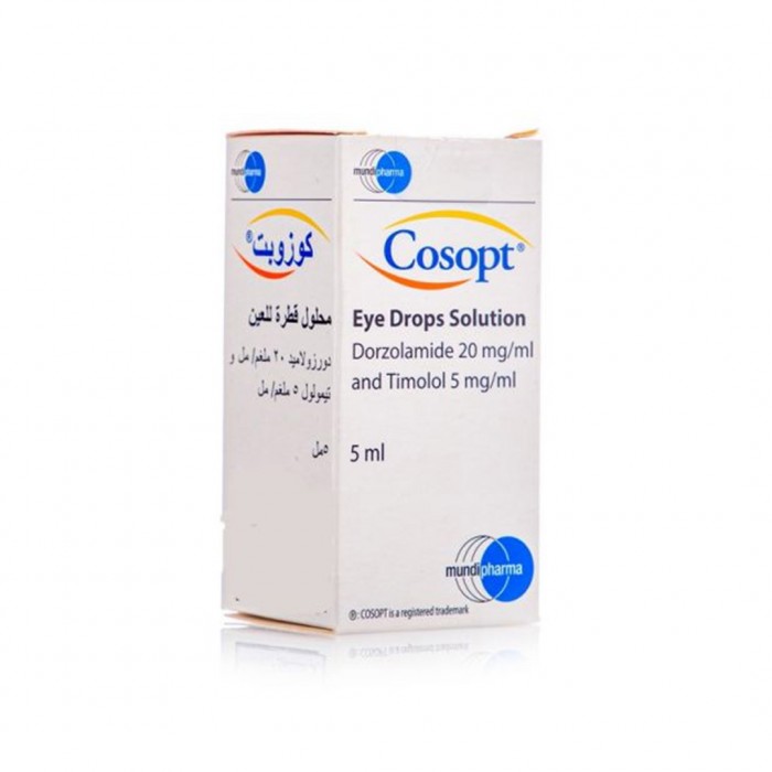 Cosopt Eye Drop For Glaucoma 5 ML
