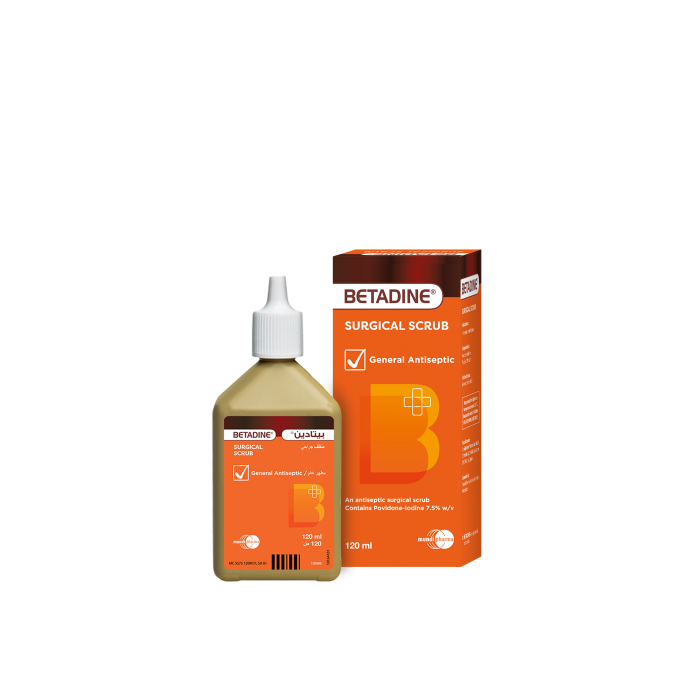 Betadine Surgical Scrub General Antiseptic 120 ml 