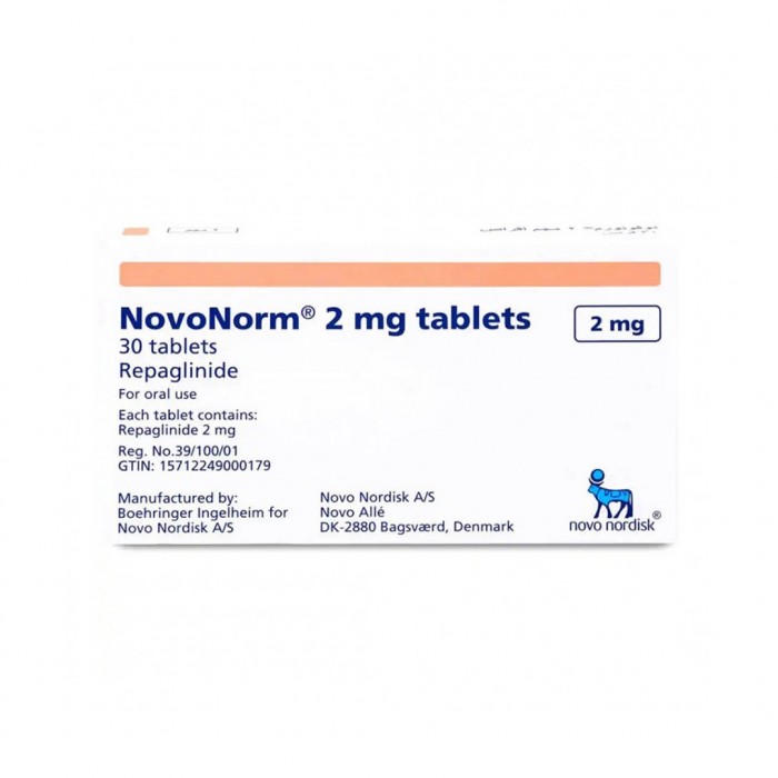 Novonorm 2 mg Tablets 30'S