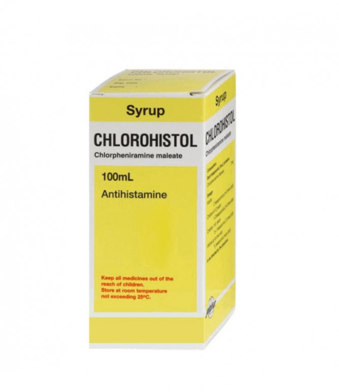 Chlorohistol 100ML syrup as Antihistamine