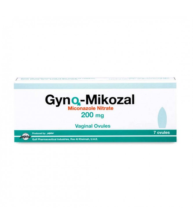 Gyno-Mikozal 200 mg Vaginal Ovule 7 Pieces