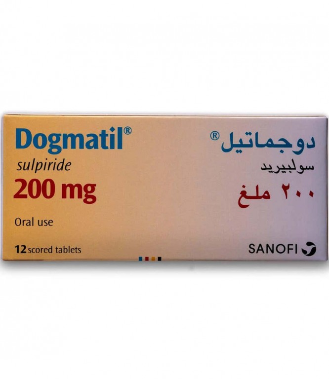 دوغماتيل 200 مجم 12 قرص