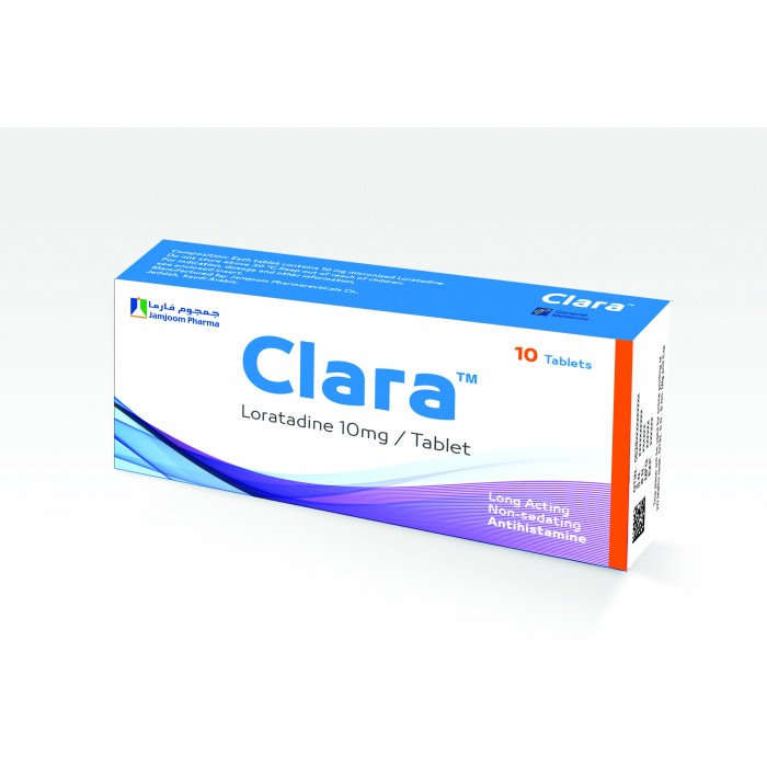 CLARA 10MG 10 Tablets