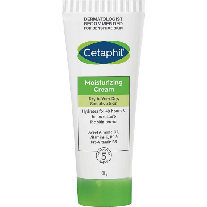 Cetaphil Moisturizing Cream for Dry and Sensitive Skin 100g