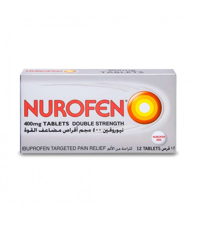 نيورفين 400 مجم مسكن للألم وخافض للحرارة 12 قرص