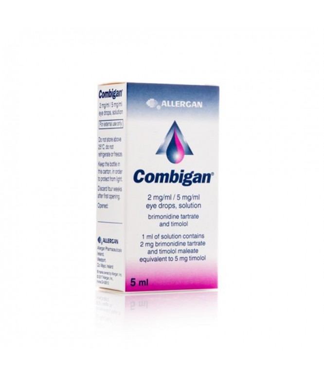 Combigan Eye Drops for Glaucoma 5 ML

