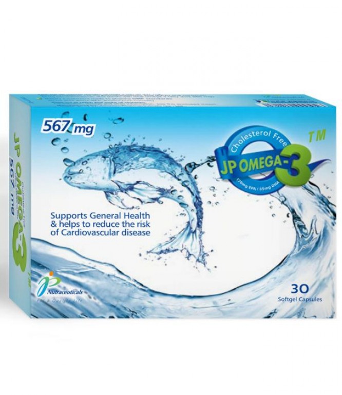 JP Omega-3 567 mg 30 Capsule