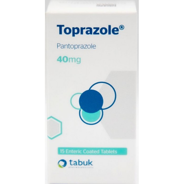 Toprazole 40 Mg 15’s