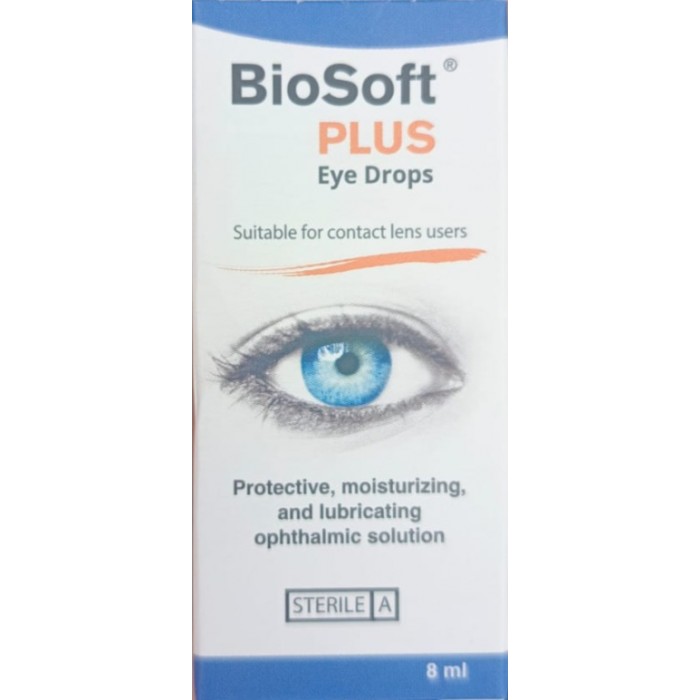 Biosoft Plus Eye DROPS 8 Ml