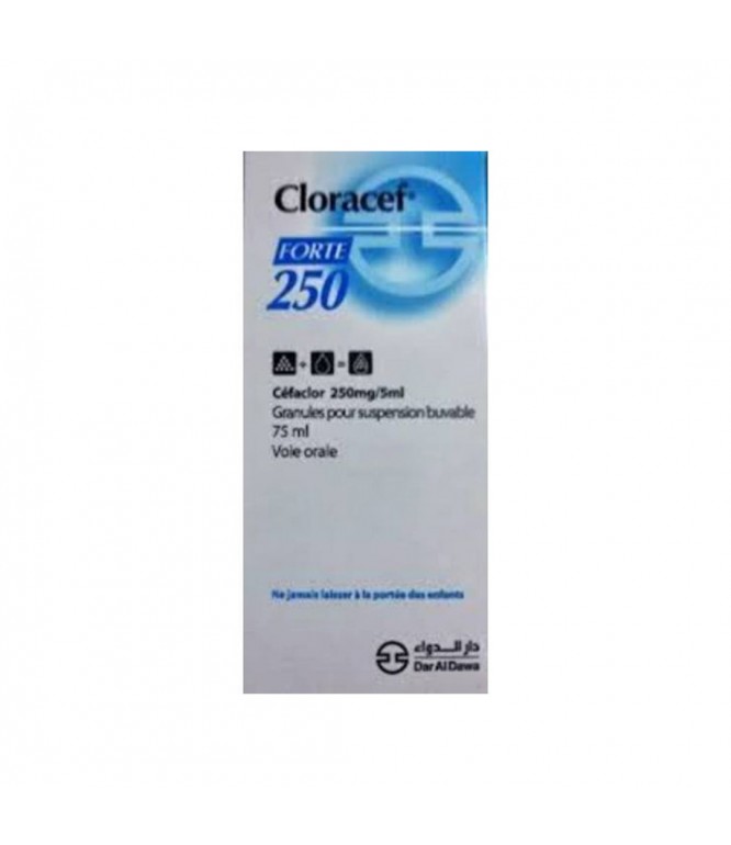 Cloracef 250mg Suspension 75ML