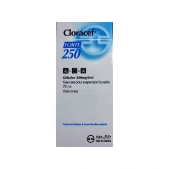Cloracef 250mg Suspension 75ML