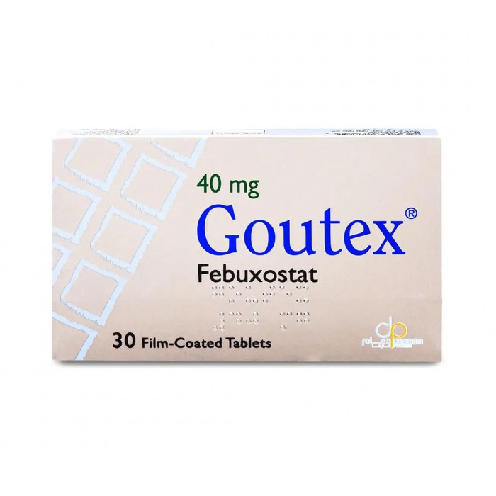 Goutex 40 mg 30 Tablets