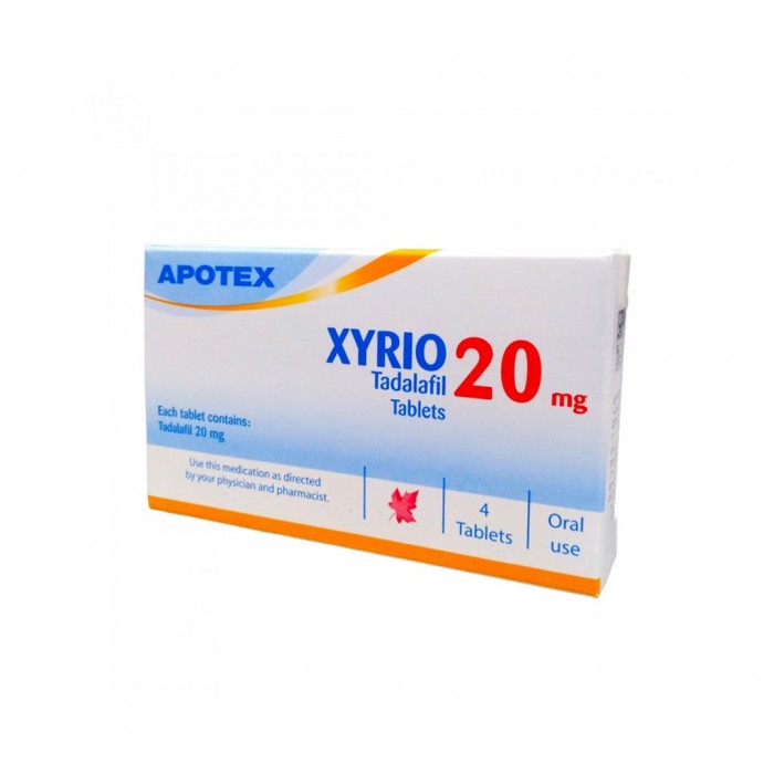 Xyrio 20 mg Tablets 4's