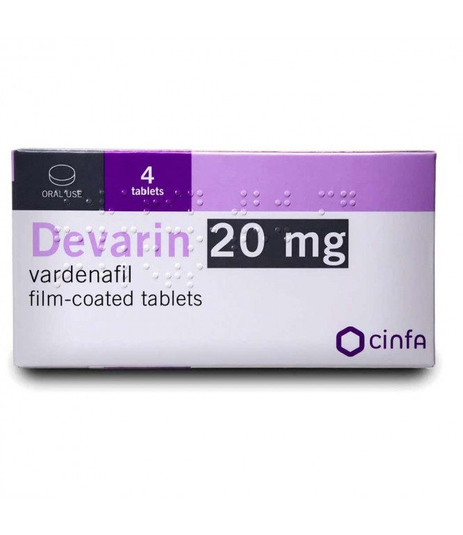 Devarin 20 Mg  4 Tablets 