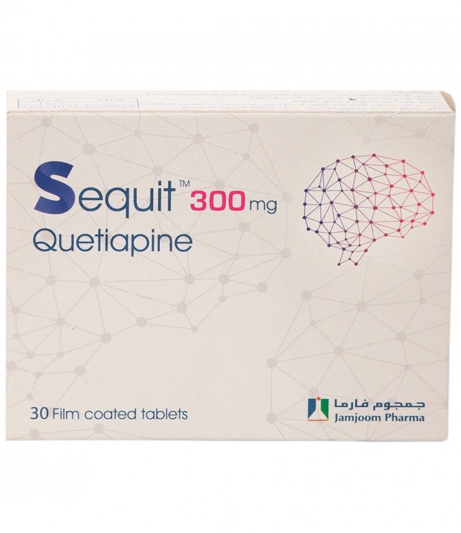 سكويت 300 مجم أقراص مضادة للذهان 30 قرص