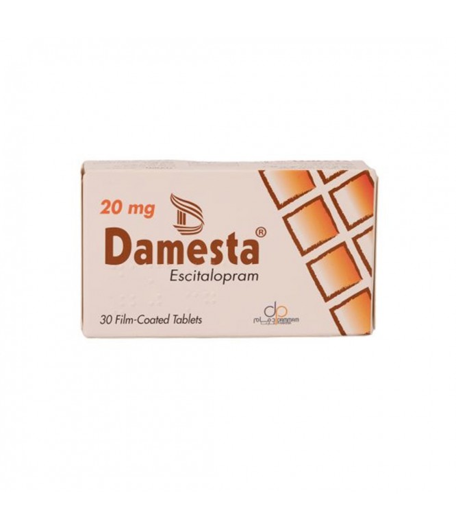 DAMESTA 20MG Escitalopram 30 TAB