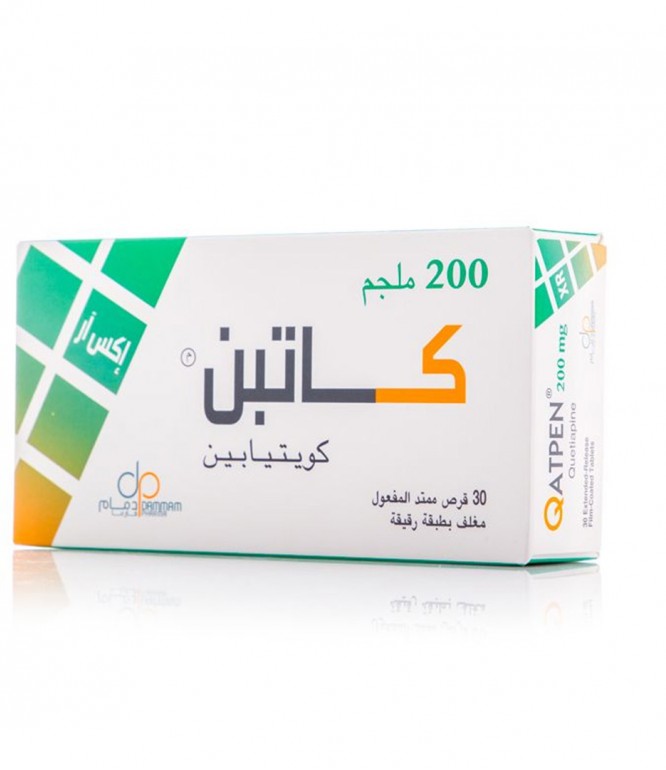 كاتبن إكس آر 200 مجم مضاد للذهان 30 قرص