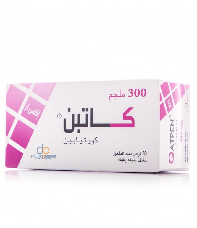 كاتبن إكس آر 300 مجم مضاد للذهان 30 قرص
