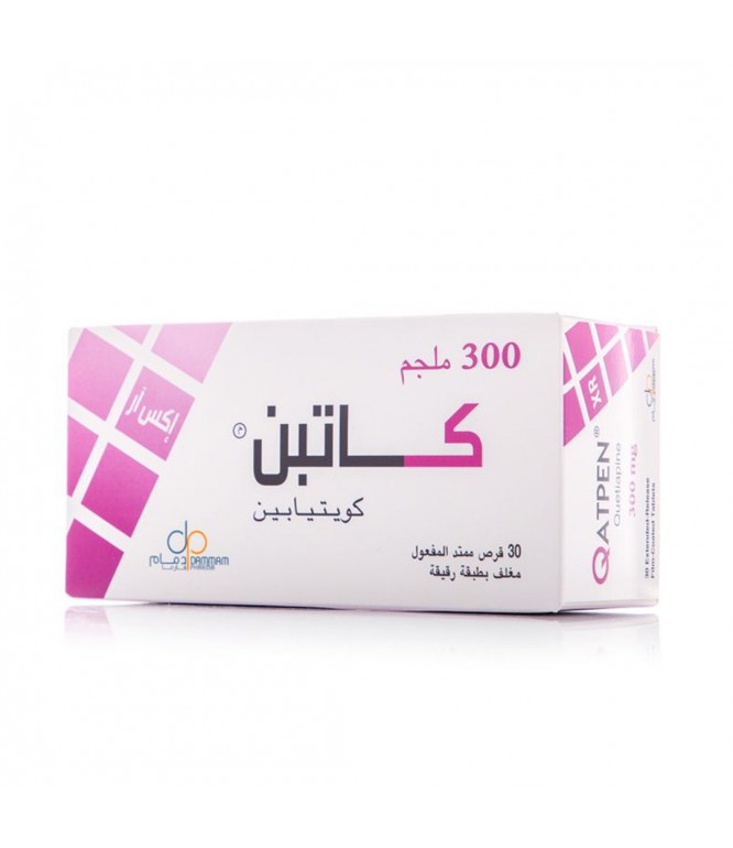 كاتبن إكس آر 300 مجم مضاد للذهان 30 قرص