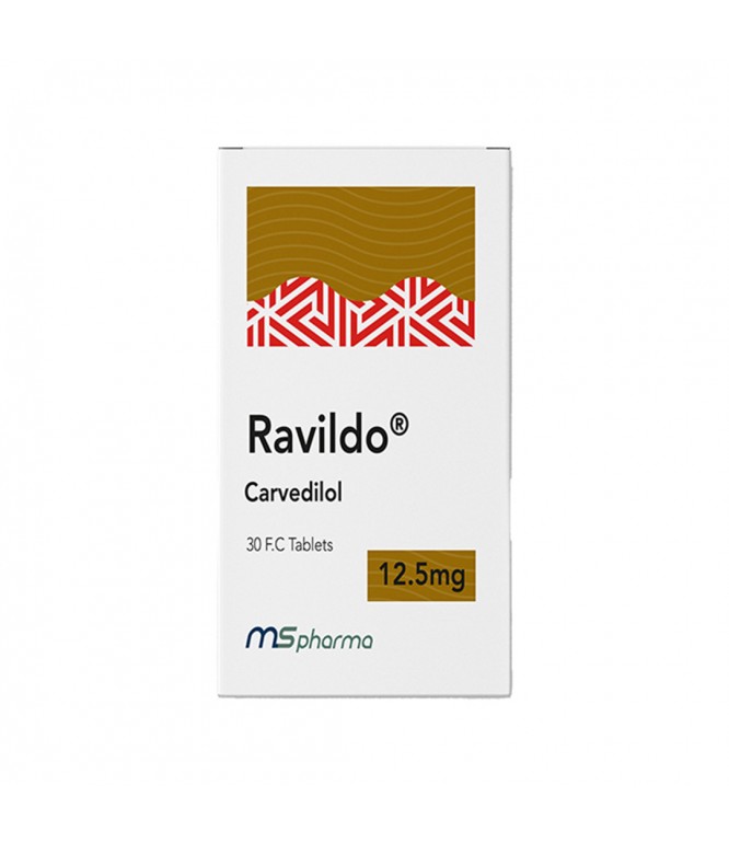 Ravildo 12.5 mg 30 Tablets