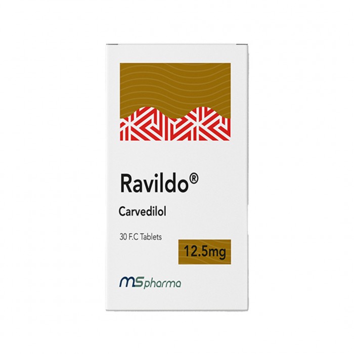 Ravildo 12.5 mg 30 Tablets