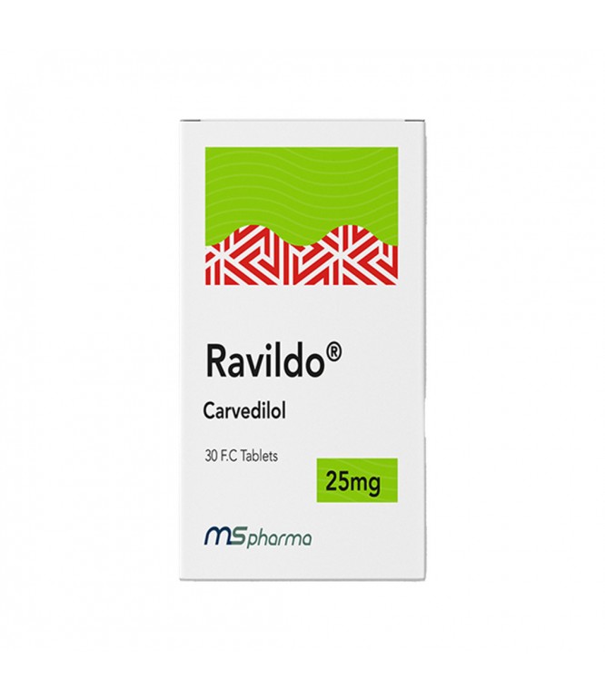 Ravildo 25 mg 30 Tablets