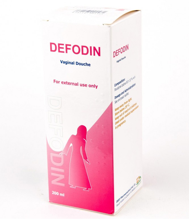 Defodin Antiseptic Vaginal Douche - 200 ML