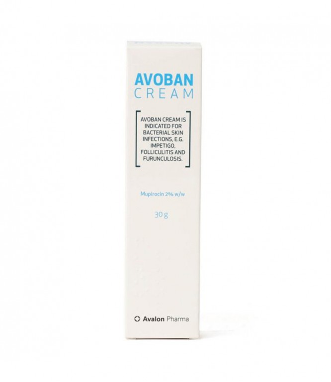 Avalon Avoban Mupirocin Cream 2% 30g