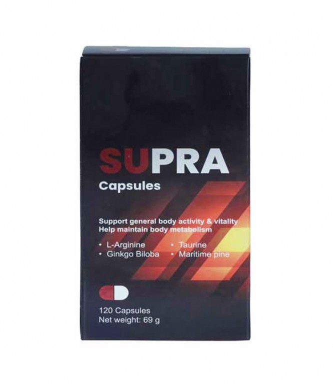 Supra Multi-Vitamins  Minerals Capsules for Health Support 120 Capsules