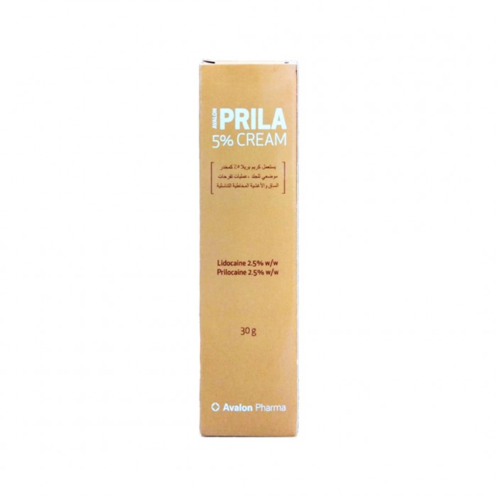 Avalon Prila 5% Topical Anesthetic Cream 30g