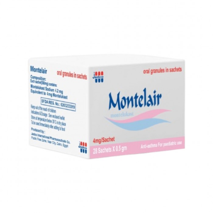 Montelair 4 mg Sachets 28 Count