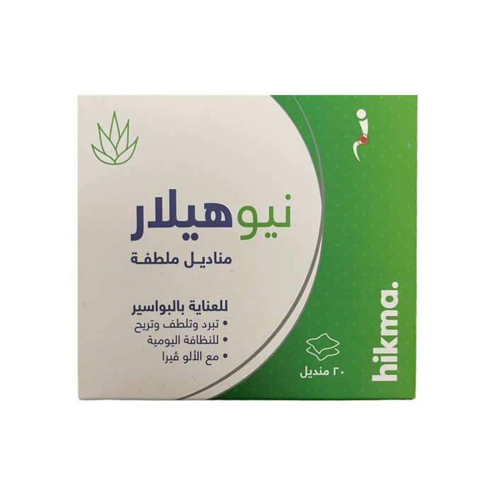 Neo Healar Soothing Hemorrhoidal Wipes 20 Wipes