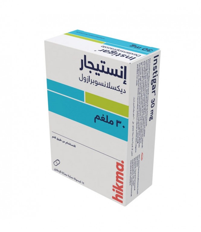 Instigar 30 mg dexlansoprazole 28 Capsules