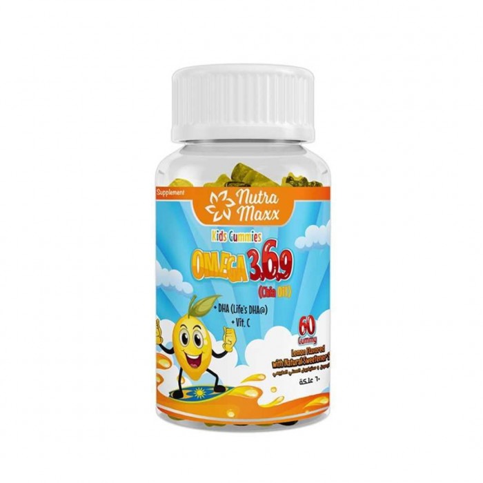 Nutra Max Gummies Omega 3-6-9 Kids 60 Pieces
