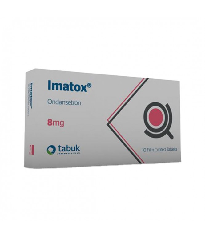 Imatox 8 mg Ondansetron Tablets 10 Count